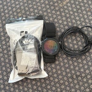 Garmin Forerunner 245 Smartwatch with Accessories 3 bands 2 chargers